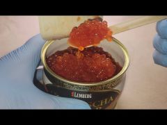 Икра горбуши 500 г Lemberg Premium Gorbuscha video 0