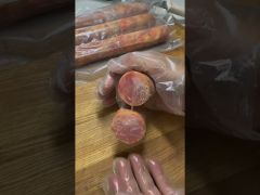 Рыбная колбаса «‎Ассорти»‎ 3 в 1 (масляна, тунец, форель) video 0