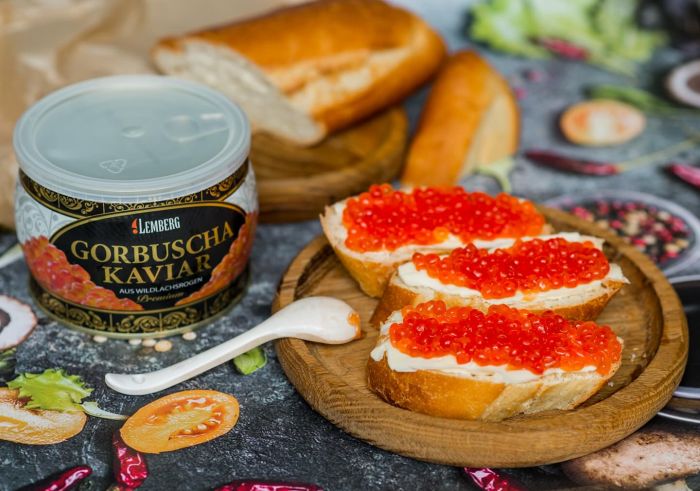 Икра горбуши 500 г Lemberg Premium Gorbuscha