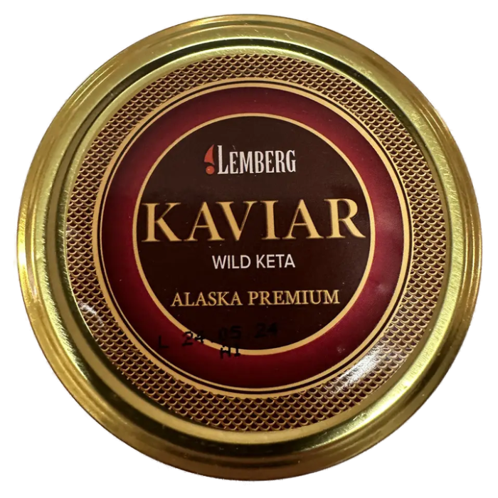 Лососева ікра Кети 4x250 г Lemberg Alaska Premium