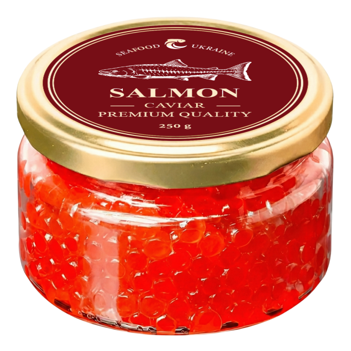 Икра чавычи 250 г Seafood Ukraine