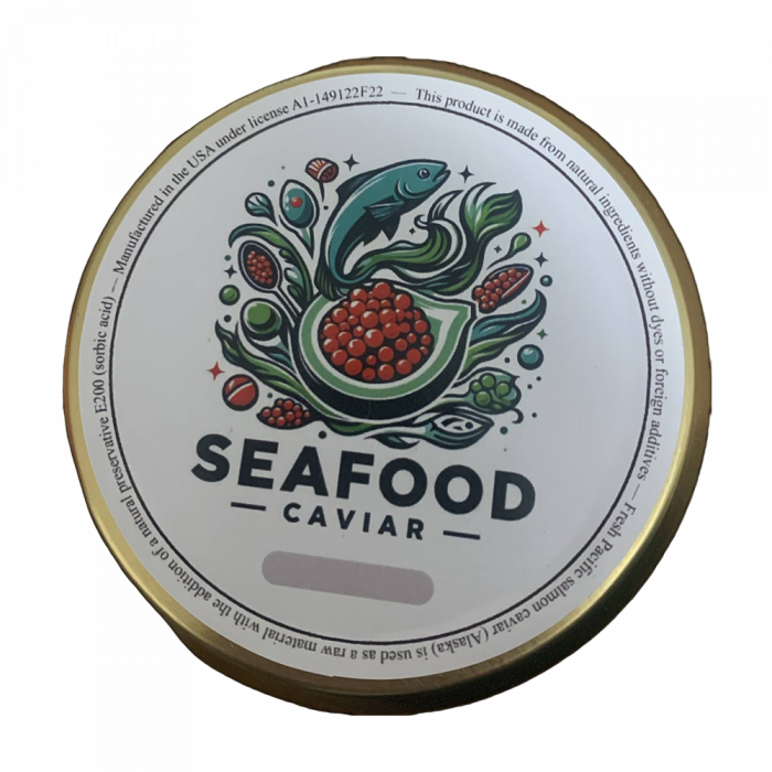 Лососева ікра форелі 250 г Seafood American Co