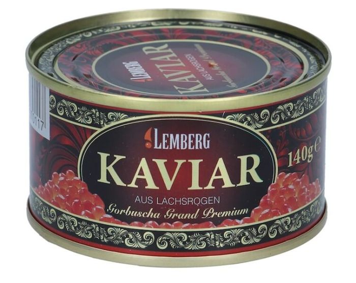 Икра горбуши 140 г Lemberg Grand Premium