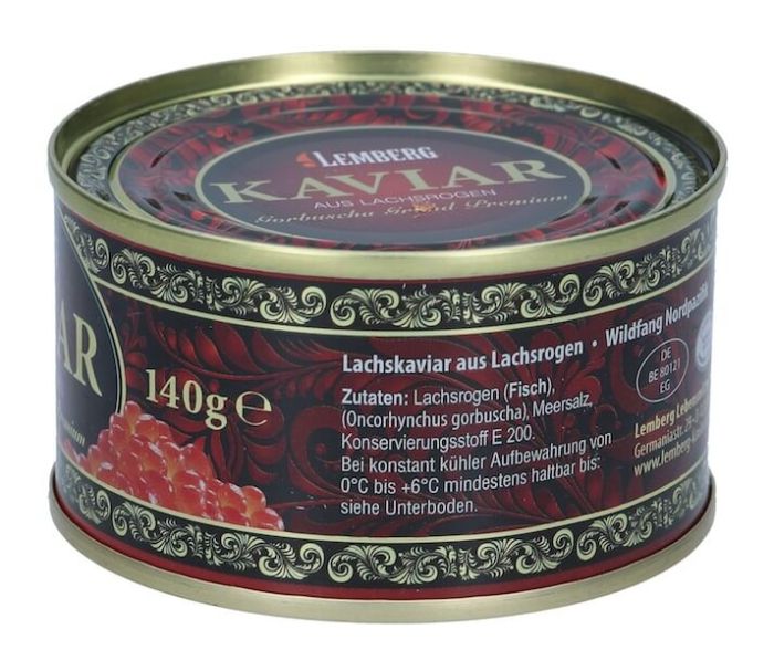 Икра горбуши 140 г Lemberg Grand Premium