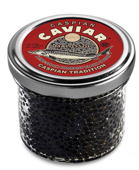 Ікра каспійського осетра 113 г Caspian Caviar (забойна)