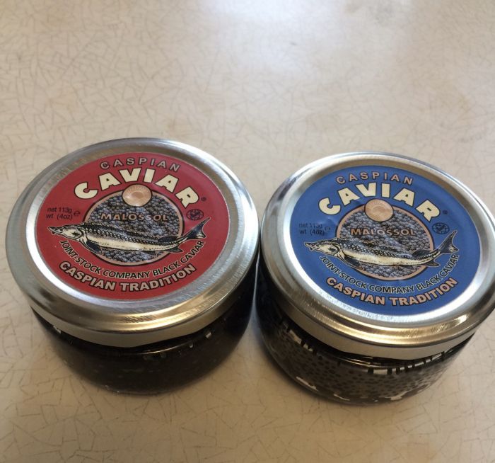 Икра каспийского осетра 113 г Caspian Caviar (дойная)