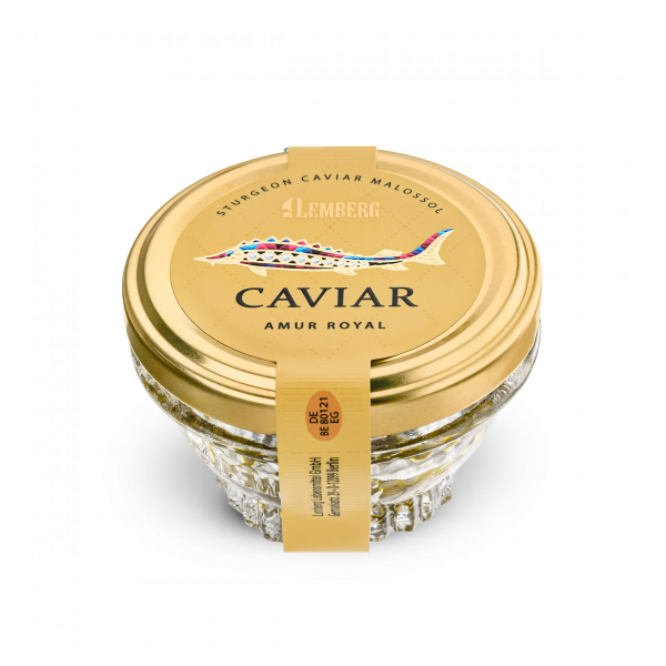 Осетрова ікра Амура 50 г Lemberg Amur Royal