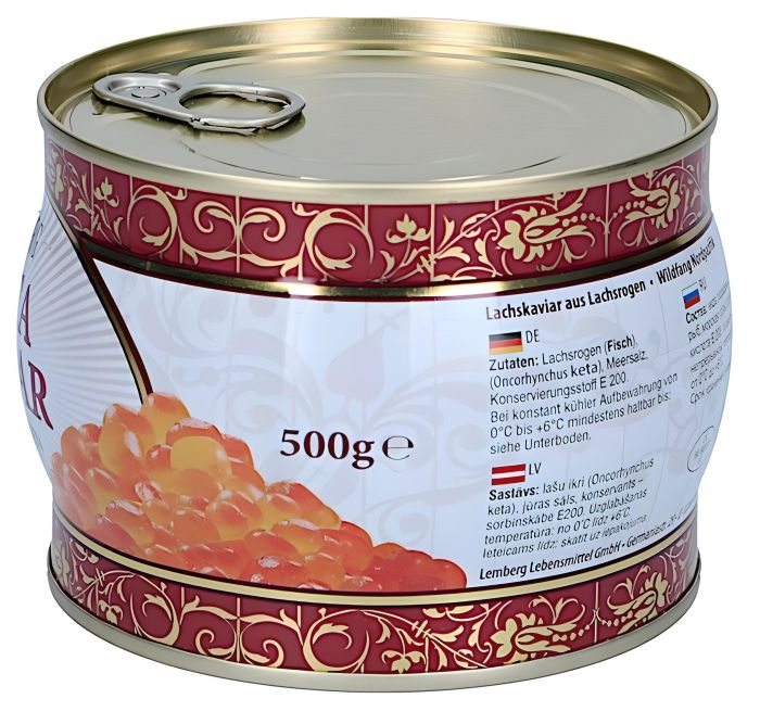 Икра кеты 500 г Lemberg Premium