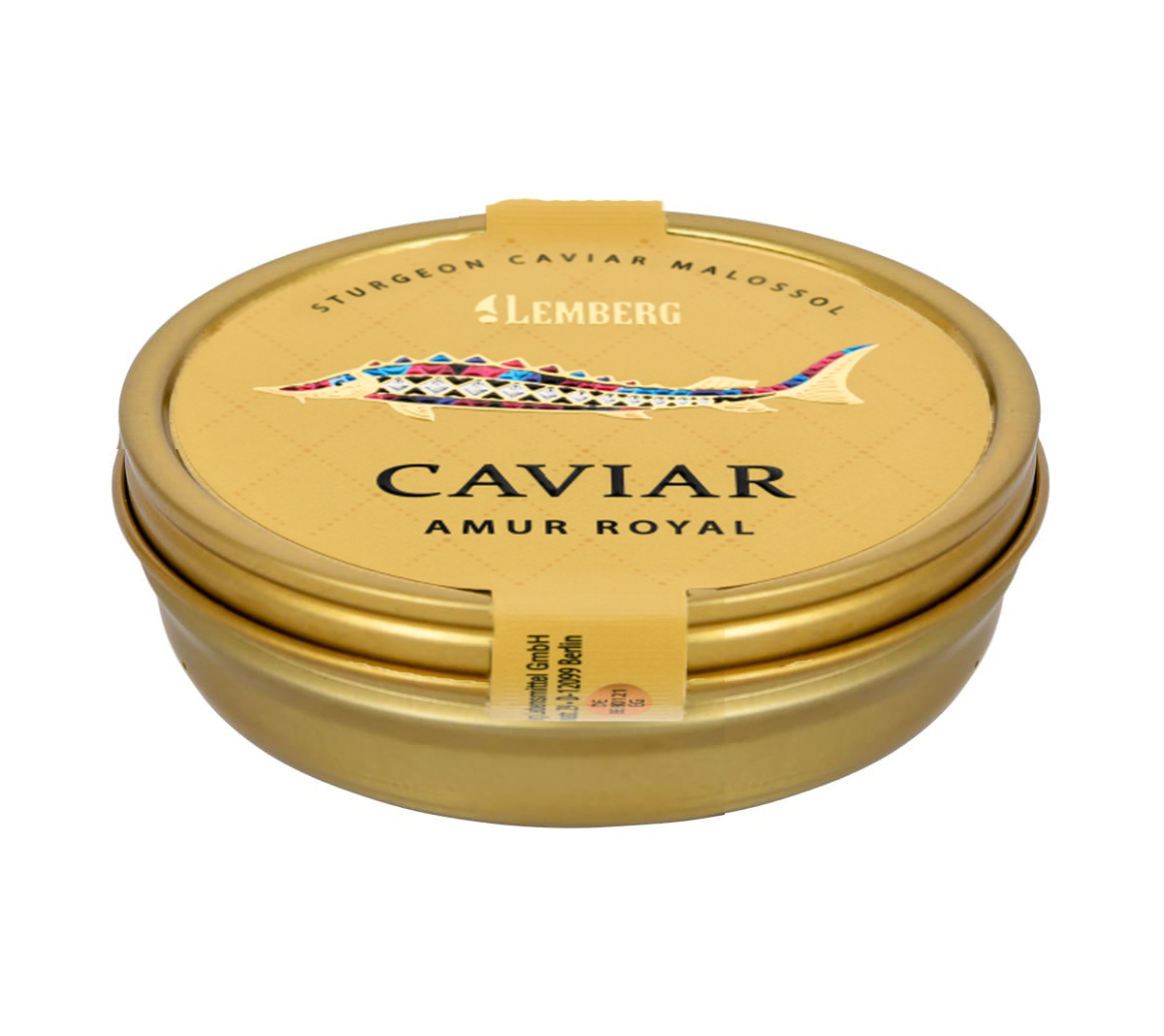 Ікра амурського осетра 250 г Lemberg Amur Royal