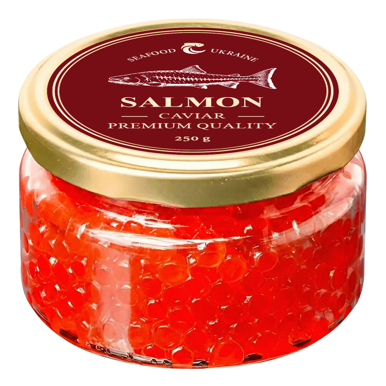 Икра чавычи 250 г Seafood Ukraine