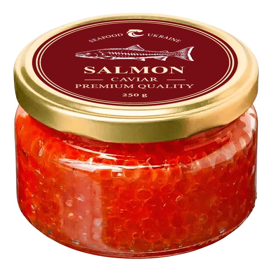 Икра горбуши 250 г Seafood Ukraine