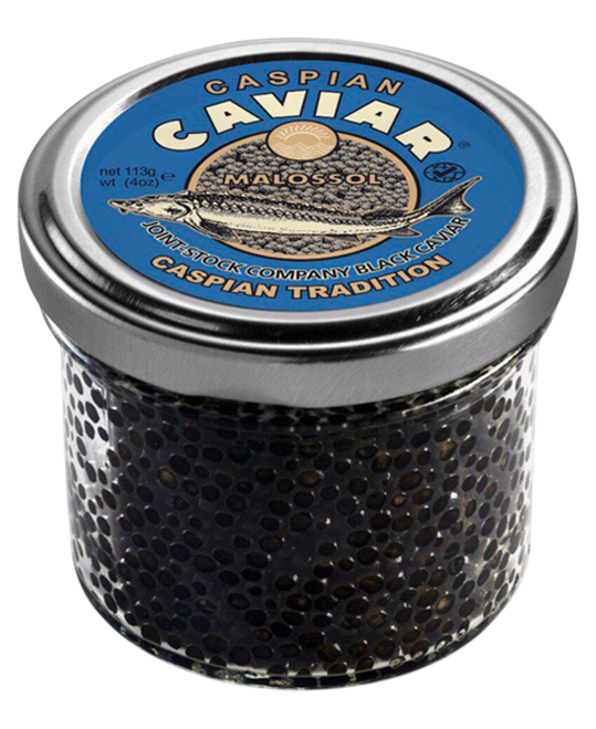 Икра каспийского осетра 113 г Caspian Caviar