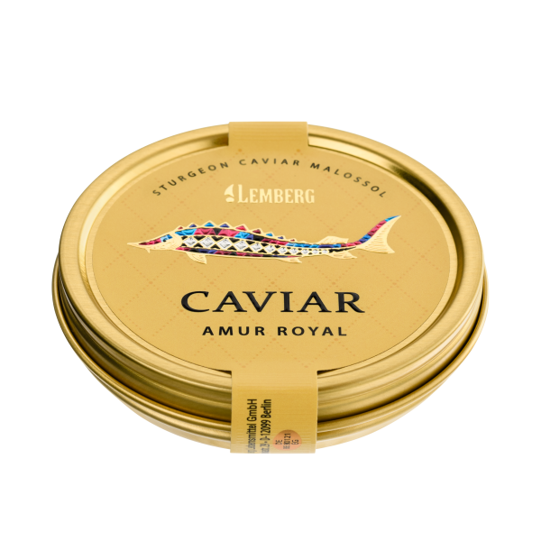 Ікра амурського осетра 100 г Lemberg Amur Royal